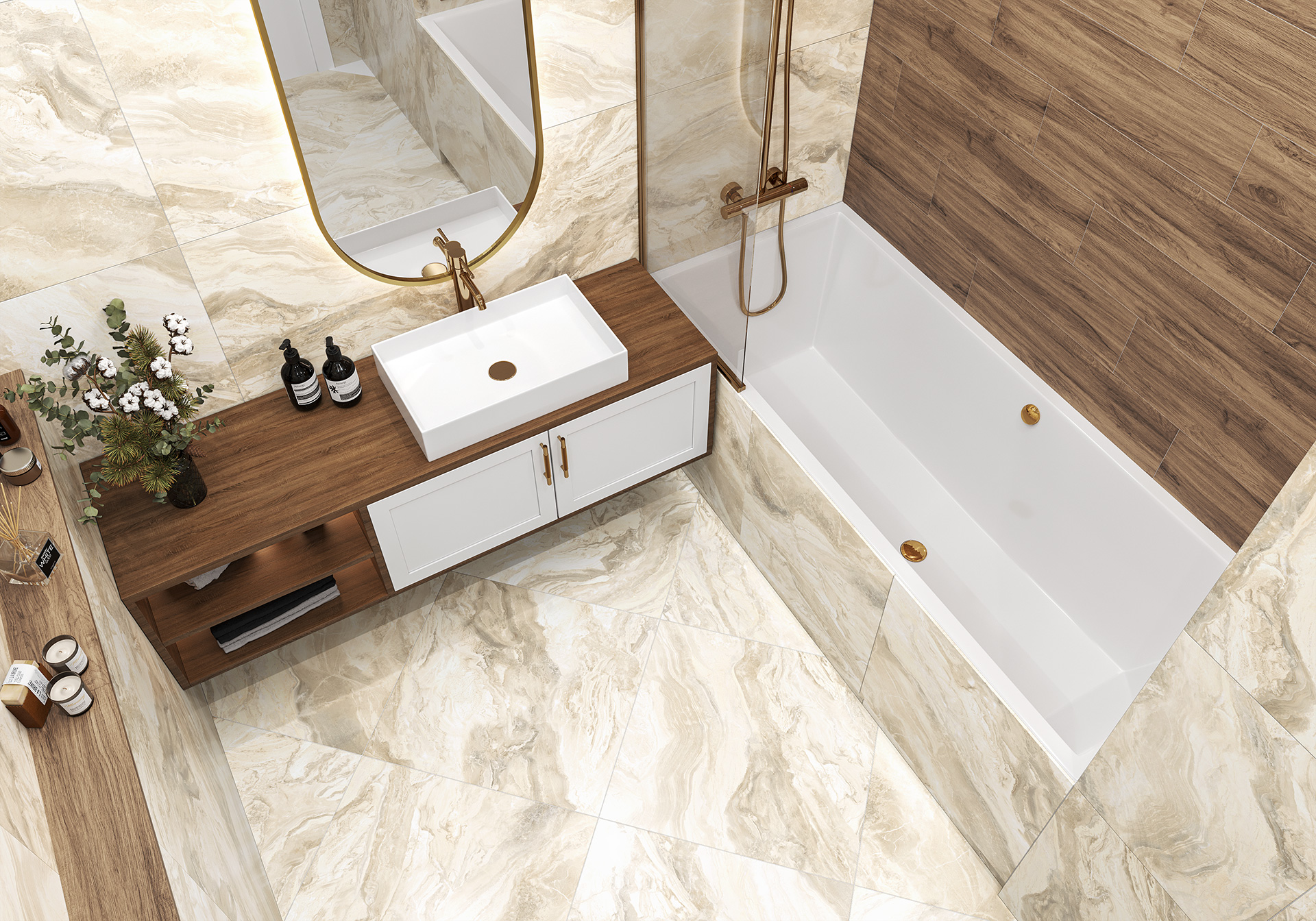 Керамогранит коллекция Destone (New Trend) фото 1