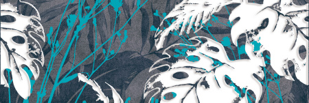 Декор Трезини (Панно из 3-х) 600х600х9,5 - фото