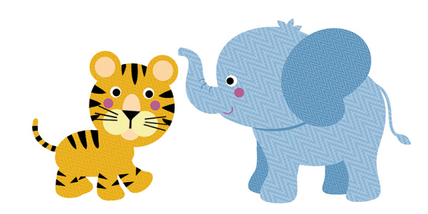 Декор Kids Safari 400х1000х8 фото