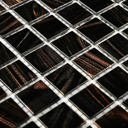 Мозаика Arabika - Мозаика (стекло, авантюрин) 327х327х4 - фото