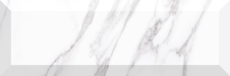 Мелкоформатная плитка Calacatta White glossy 300х95х7 - фото