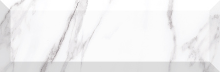 Мелкоформатная плитка Calacatta White glossy 300х95х7 - фото