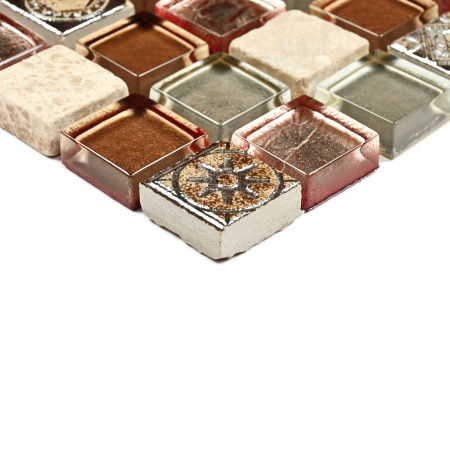 Мозаика Fantasy - Мозаика (стекло, мрамор, керамика) 306х306х8 - фото