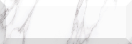 Мелкоформатная плитка Calacatta White glossy 300х95х7 - фото