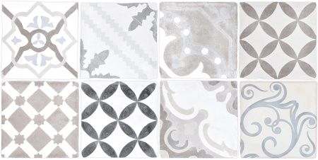 Алькора_00-00-5-08-30-06-1483_400х200_Г_307_Ассорти-2_02 Плитка для стен Алькора 400х200х8 - фото