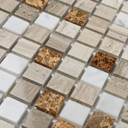 Мозаика Detroit (POL) - Мозаика (мрамор, камень) 305х305х4 - фото