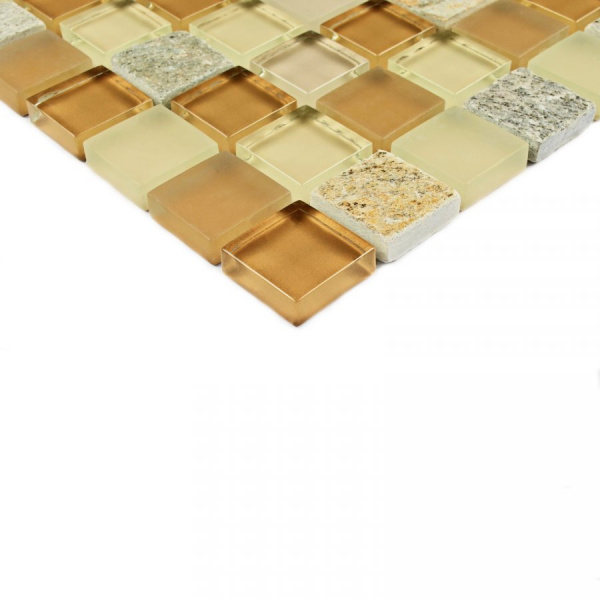 Мозаика Free time-23 - Мозаика (стекло, сланец) 300х300х8 фото