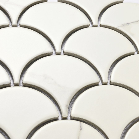 Мозаика Calacatta-scale - Мозаика (керамогранит) 219х255х6 - фото