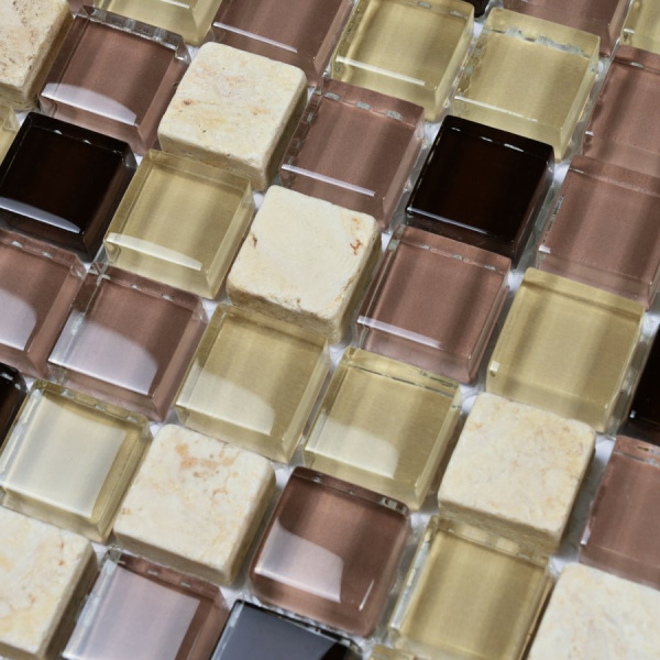 Мозаика Glass Stone 12 - Мозаика (стекло) 300х300х8 фото