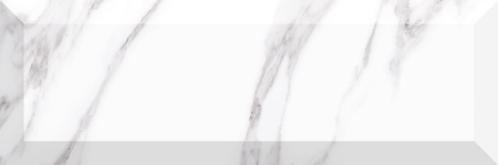 Мелкоформатная плитка Calacatta White glossy 300х95х7 - фото