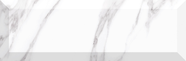 Мелкоформатная плитка Calacatta White glossy 300х95х7 фото