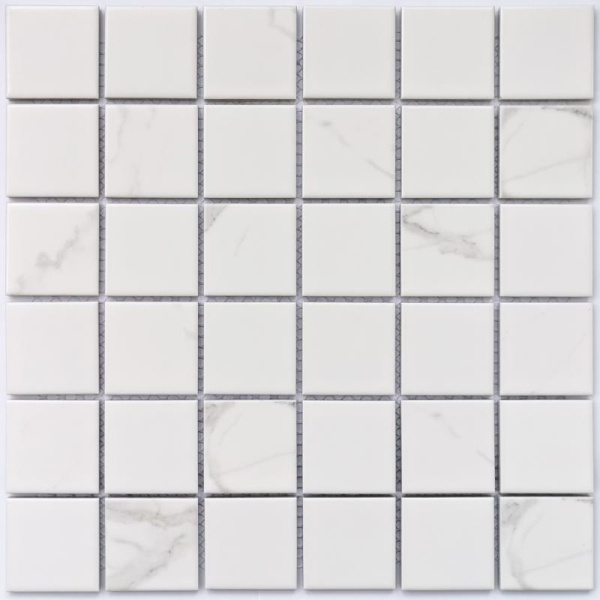 Calacatta-48_1_Мозаика_Bonaparte Мозаика Calacatta-48 - Мозаика (керамогранит) 300х300х6 фото