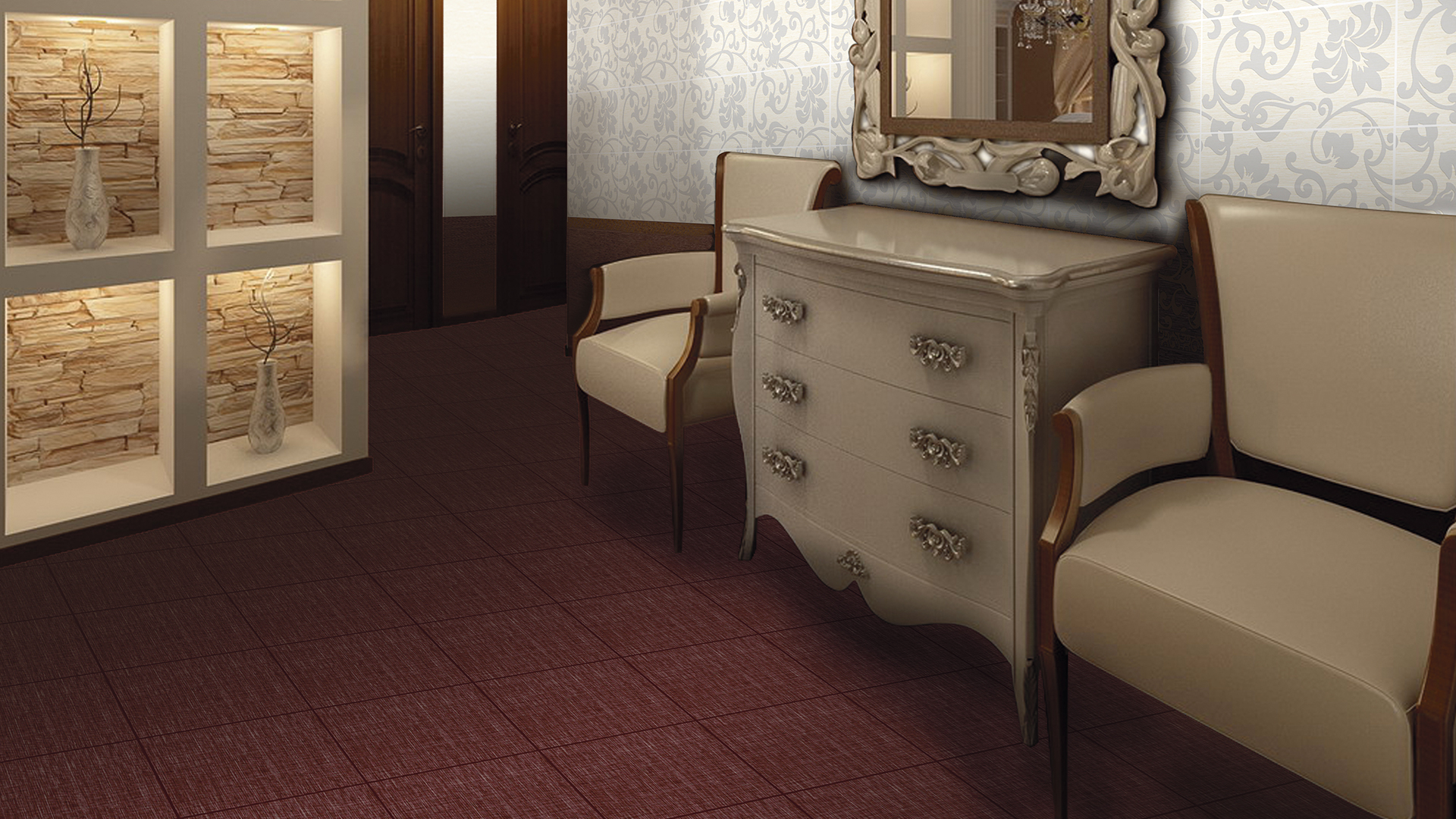 Керамическая плитка коллекция Ваниль фото 3