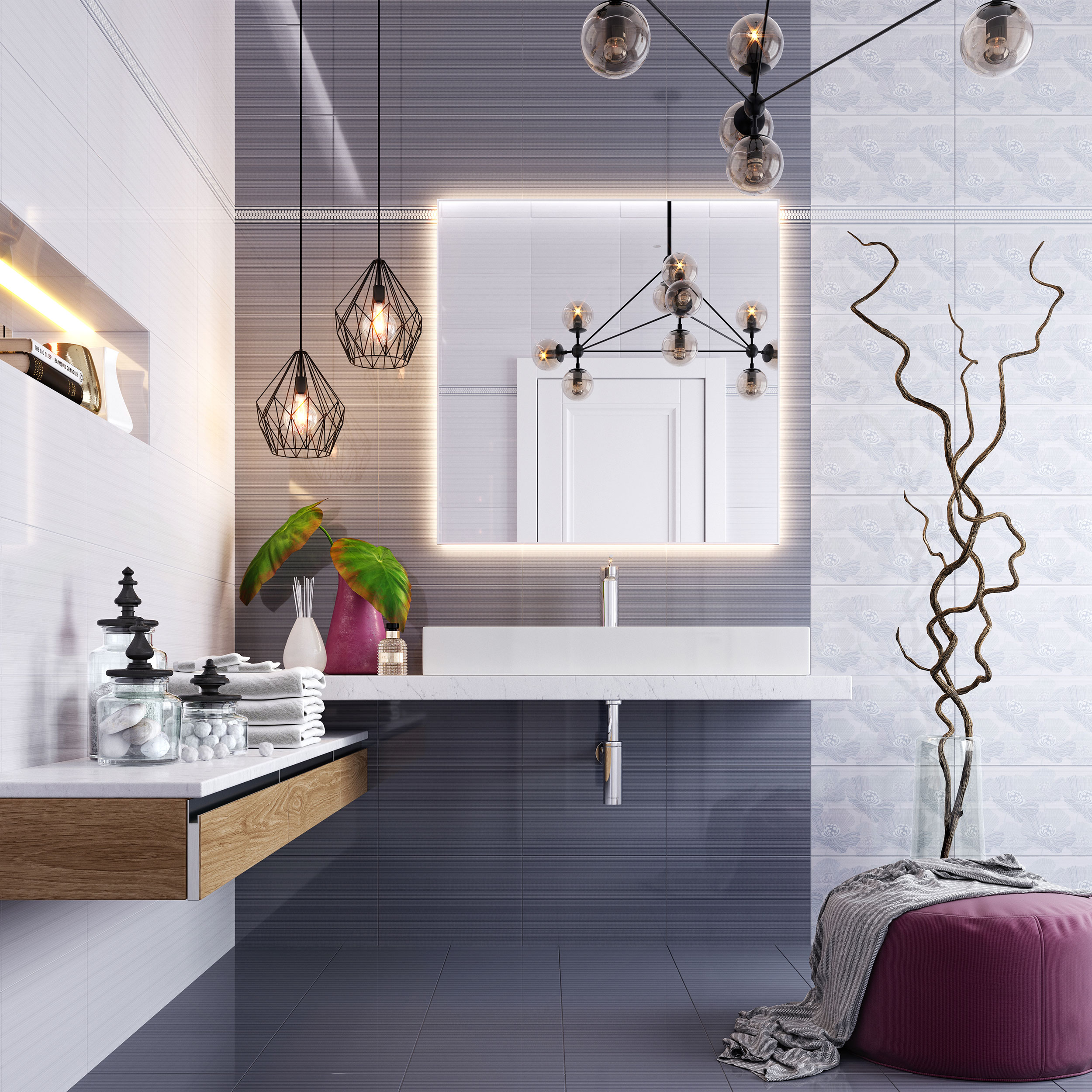 Керамическая плитка коллекция Эрмида фото 6