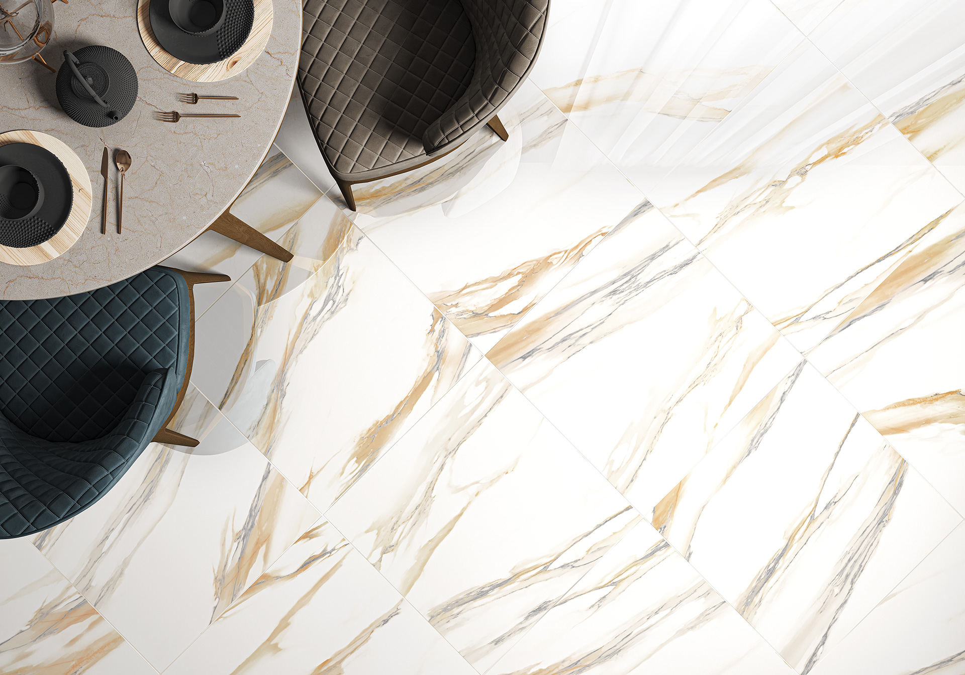 Керамогранит коллекция Statuario (LCM) фото 3