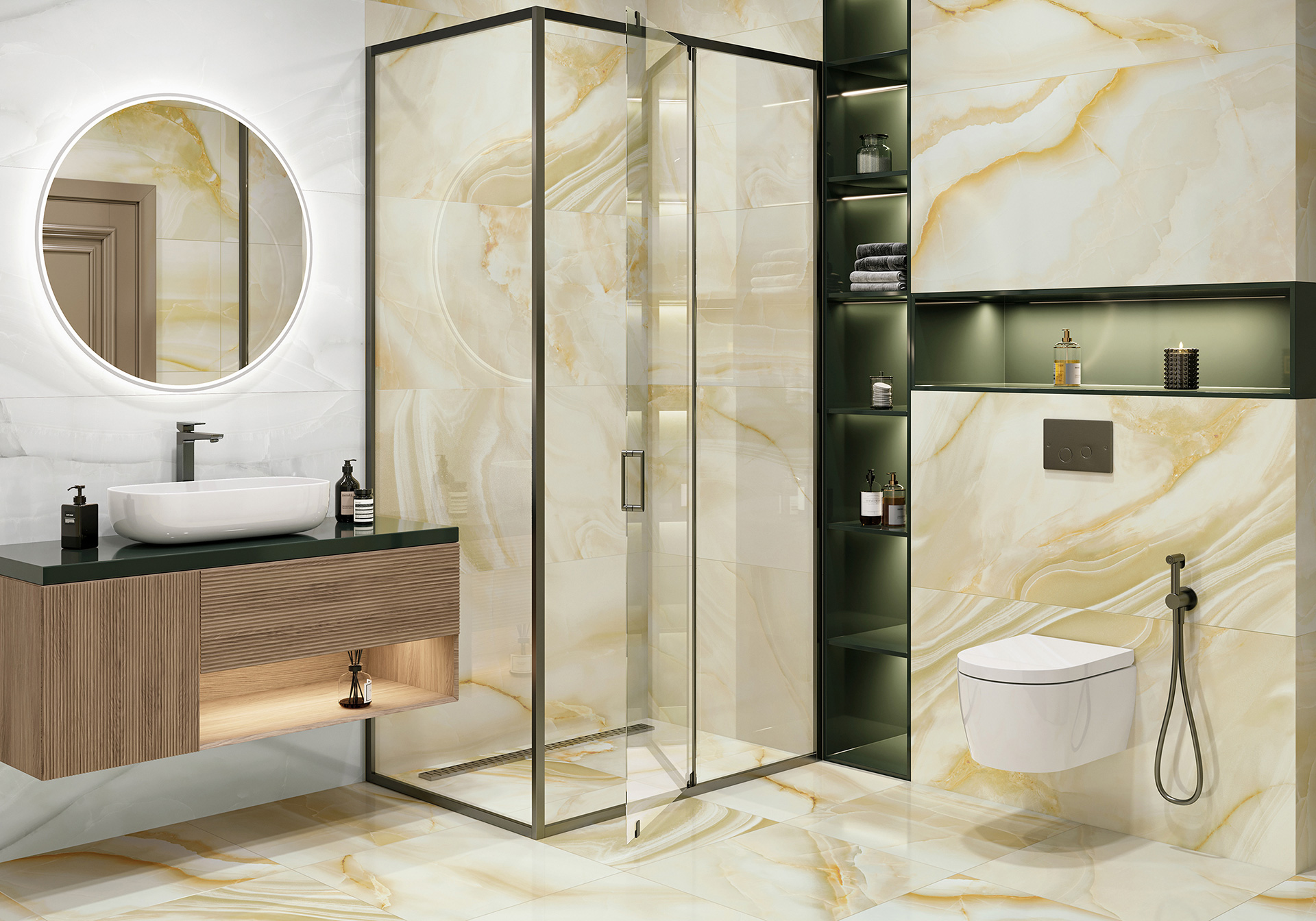 Керамогранит коллекция Amber Agate (LCM) фото 2